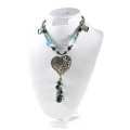 COLLAR CORAZ�N Y MURANO