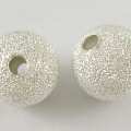 SEPARADOR ESFERA DIAMANTADA COLOR PLATA 4mm